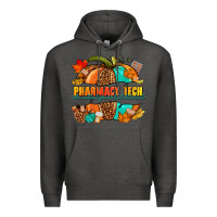 Charcoal Heather pharmacy tech pumpkin Premium Hoodie - NancyCooperArtShop