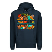 Navy pharmacy tech pumpkin Premium Hoodie - NancyCooperArtShop