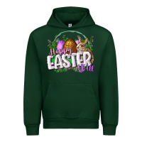 Forest Green happy easHappy Easter y'all Easter Day Urban Hoodie - CowGirlArtShop