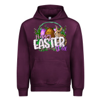 Mauve Wine happy easHappy Easter y'all Easter Day Urban Hoodie - CowGirlArtShop