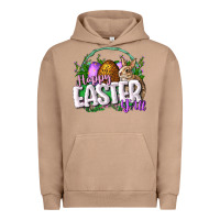 Pigment Burro happy easHappy Easter y'all Easter Day Urban Hoodie - CowGirlArtShop