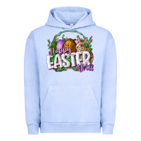 Pigment Grape Ice happy easHappy Easter y'all Easter Day Urban Hoodie - CowGirlArtShop