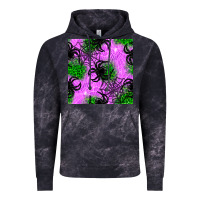 Cloud Black halloween spider green leopard seamless pattern Vintage Hoodie - BundleAndBundleShop
