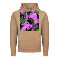 Vintage Coffee halloween spider green leopard seamless pattern Vintage Hoodie - BundleAndBundleShop