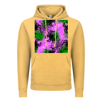 Vintage Mustard halloween spider green leopard seamless pattern Vintage Hoodie - BundleAndBundleShop