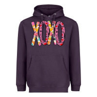 Plum Valentine Xoxo Heavyweight Hoodie - Bettercallsaul