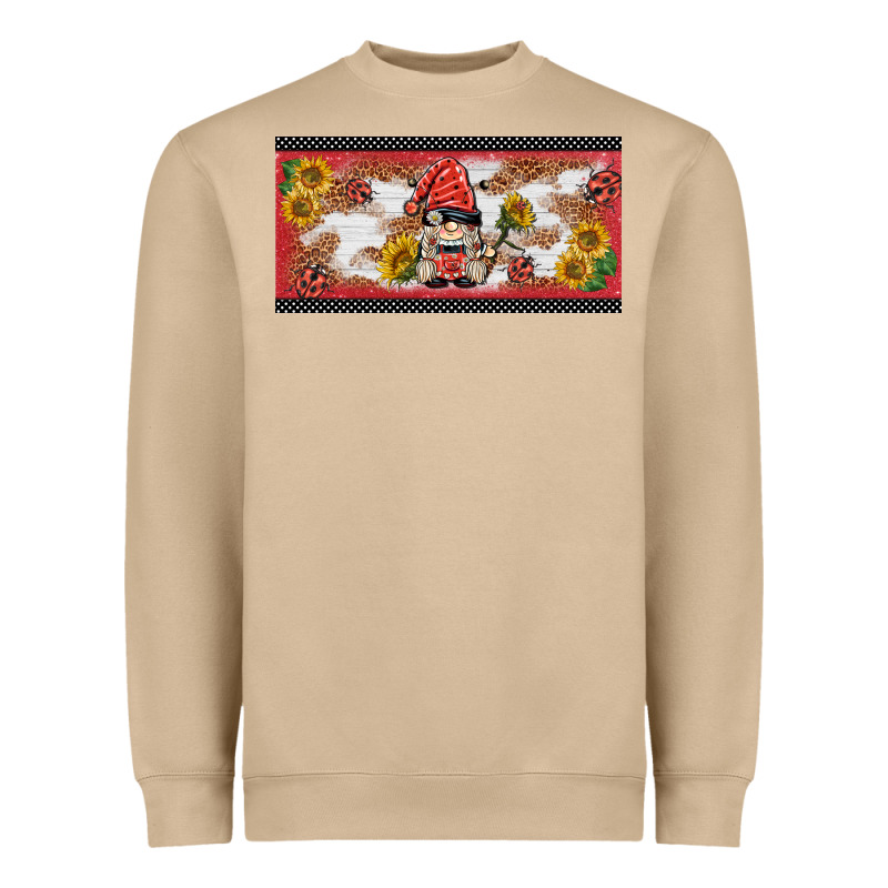Ladybug Gnomies License Plate Template Heavyweight Sweatshirt by BarkalooDesign | Teevron