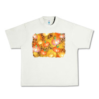 Pistachio fall pumpkin background Urban Heavy Tee - AdoDesignShop