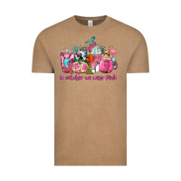 Vintage Coffee western cancer  in october we wear pink coffee cups with ribbons Vintage Tee - AdoDesignShop
