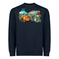 Navy American football coffee Heavyweight Sweatshirt - Jasminsmagicworld