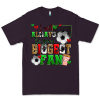 Plum i will always be your biggest fan soccer Premium Tee - Zillion Design Studio