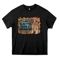Black life is better with a cockapoo Heavy Core Tee - RanaPortraitStore