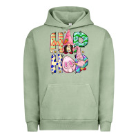 Pigment Oil Green Hop hop Easter gnomies Easter Day Urban Hoodie - CowGirlArtShop