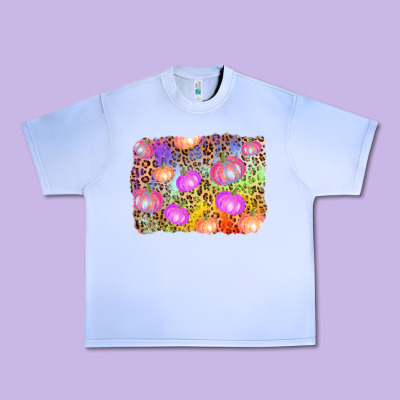 Colourful Pumpkin Background Urban Heavy Tee Designed By Adodesignshop