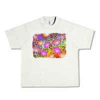 Pistachio colourful pumpkin background Urban Heavy Tee - AdoDesignShop