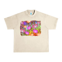 Sandshell colourful pumpkin background Urban Heavy Tee - AdoDesignShop
