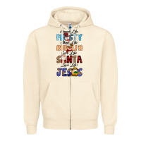 Sandshell Dance Like Frosty Shine Like Rudolph Give Like Zipper Hoodie - MaliasSmallBusiness