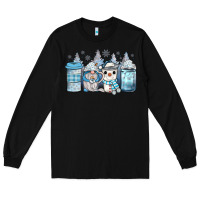 Black winter coffee Long Sleeve Tee - JahusDesignShop