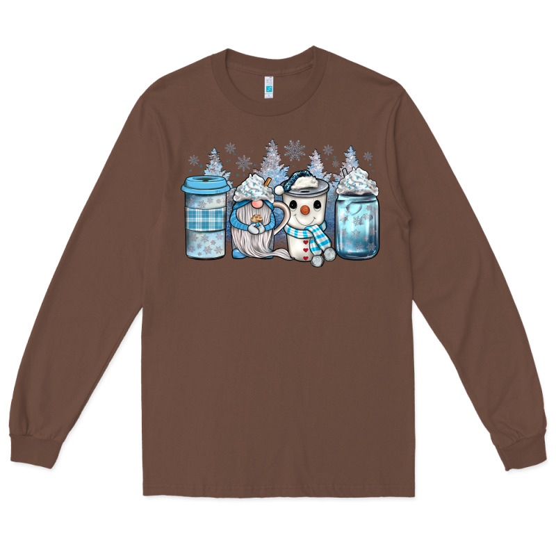 Winter Coffee Long Sleeve Tee by JahusDesignShop | Teevron