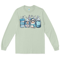 Matcha winter coffee Long Sleeve Tee - JahusDesignShop
