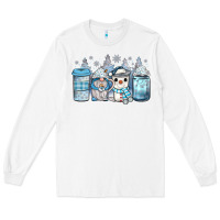 White winter coffee Long Sleeve Tee - JahusDesignShop