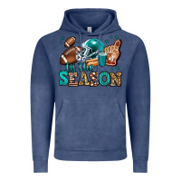 Vintage Denim tis the season american football Vintage Hoodie - Jasminsmagicworld