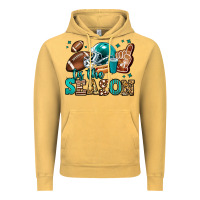 Vintage Mustard tis the season american football Vintage Hoodie - Jasminsmagicworld