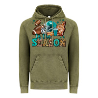 Vintage Olive tis the season american football Vintage Hoodie - Jasminsmagicworld