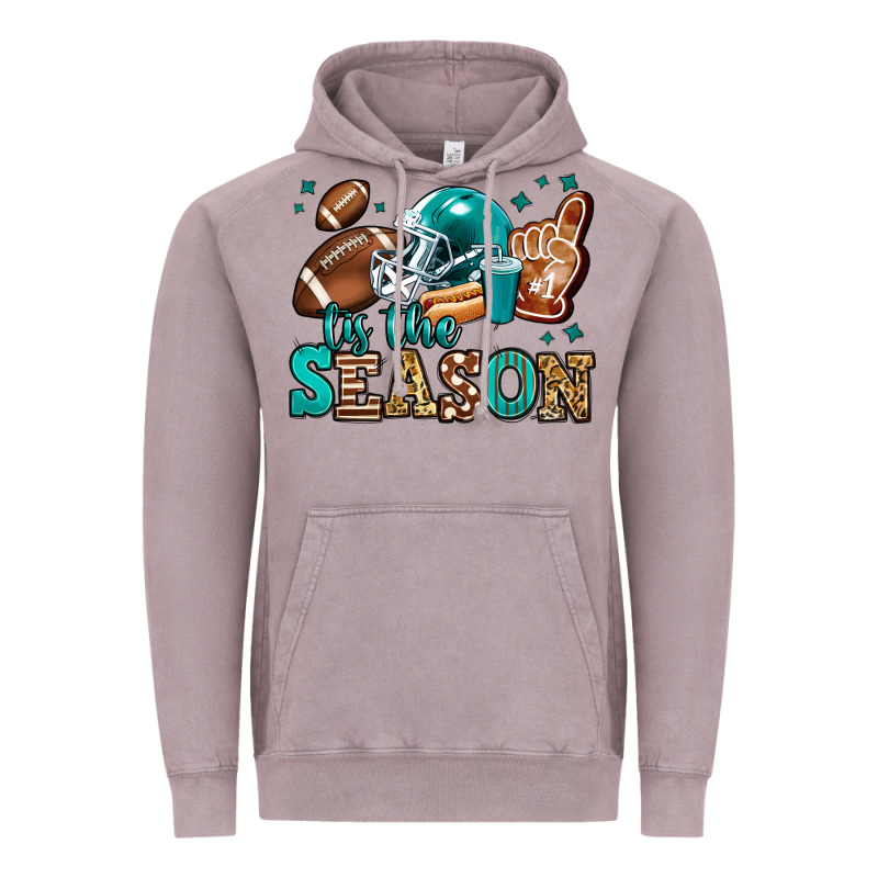 Tis The Season American Football Vintage Hoodie by Jasminsmagicworld | Teevron