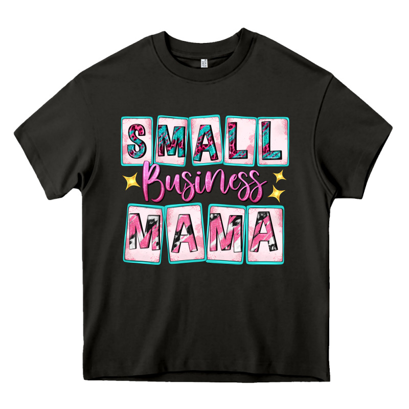 Small Business Mama Heavy Core Tee by texasbilliewilder | Teevron