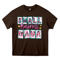 Chocolate Brown small business mama Heavy Core Tee - texasbilliewilder
