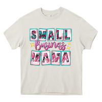 Cream small business mama Heavy Core Tee - texasbilliewilder