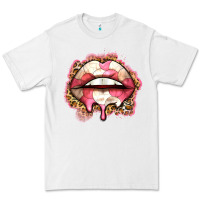 White volleyball lips Premium Tee - Zillion Design Studio