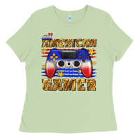 Matcha all american gamer Ladies Tee - texasbilliewilder