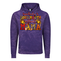 Cloud Purple somebody's loud mouth softball mama Vintage Hoodie - Jasminsmagicworld