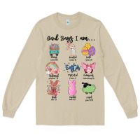 Mushroom gos says ı am easter Long Sleeve Tee - MaliasSmallBusiness