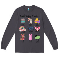 Smoke gos says ı am easter Long Sleeve Tee - MaliasSmallBusiness