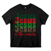 Black jesus is the reason Heavy Core Tee - BarkalooDesign