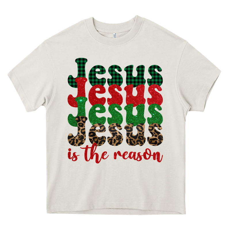 Jesus Is The Reason Heavy Core Tee by BarkalooDesign | Teevron