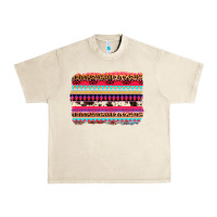 Sandshell aztec western leopard cowhide background Urban Heavy Tee - AdoDesignShop