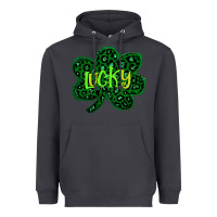 Smoke Lucky Shamrock St Patricks Day Heavyweight Hoodie - Bettercallsaul