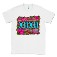 White xoxo valentine's day pink roses and hearts Classic Tee - Jasminsmagicworld