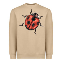 Mushroom ladybug Heavyweight Sweatshirt - BarkalooDesign