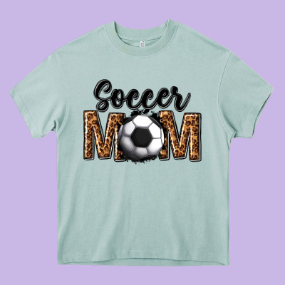 Soccer Mom Heavy Core Tee Designed By Texasbilliewilder