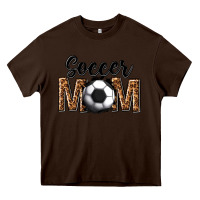 Chocolate Brown soccer mom Heavy Core Tee - texasbilliewilder