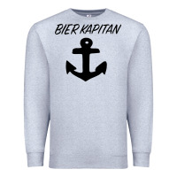 Heather Grey Bier Kapitan Premium Sweatshirt - Bettercallsaul