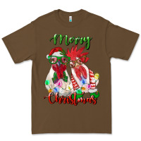 Cacao christmas roosters Premium Tee - RanaPortraitStore