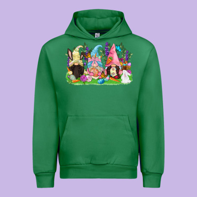 Easter Gnomes Easter Day Urban Hoodie Designed By Cowgirlartshop