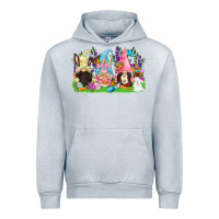 Heather Grey Easter gnomes Easter Day Urban Hoodie - CowGirlArtShop