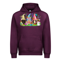 Mauve Wine Easter gnomes Easter Day Urban Hoodie - CowGirlArtShop